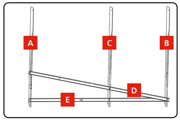 ozito Chainsaw Cutting Stand - ASSEMBLY 3