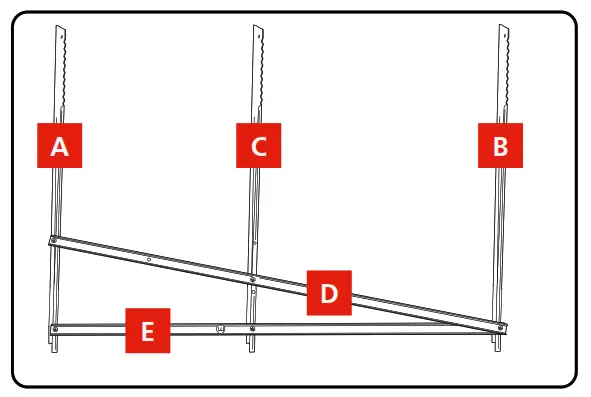 ozito Chainsaw Cutting Stand - ASSEMBLY