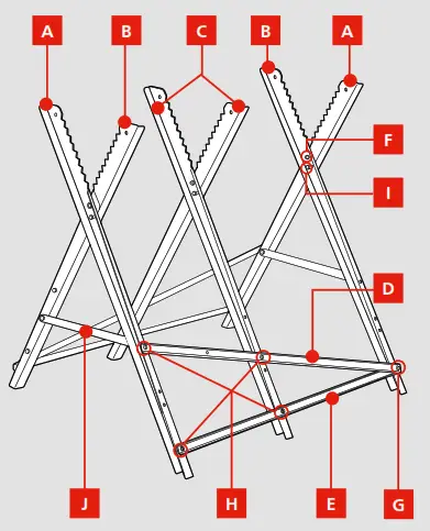 ozito Chainsaw Cutting Stand - KNOW YOUR PRODUCT