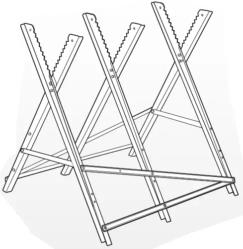 ozito Chainsaw Cutting Stand