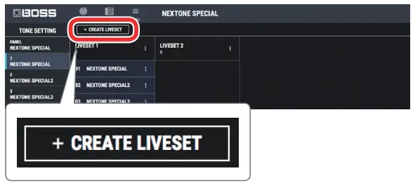 BOSS Using NEXTONE SPECIAL EDITOR - figure 13