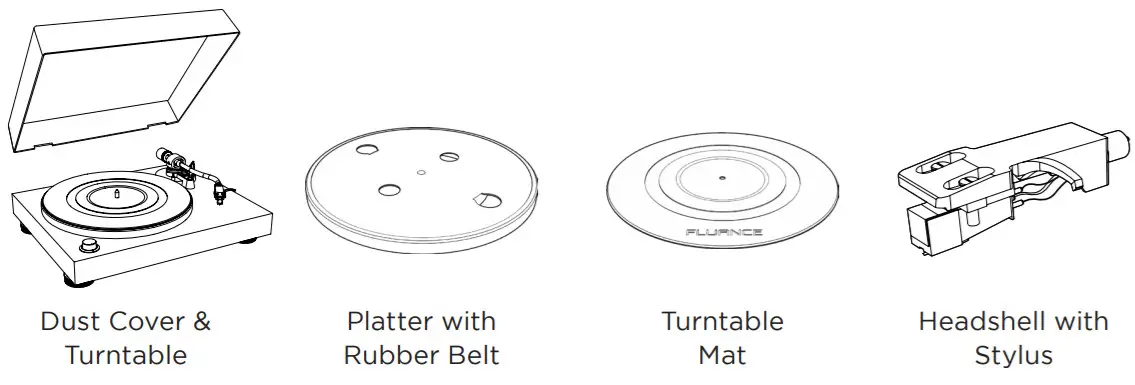FLUANCE High Fidelity Vinyl Turntable -figure 2