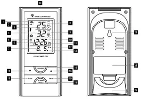 hama 00186313 EWS-165 Weather Station - fig 1