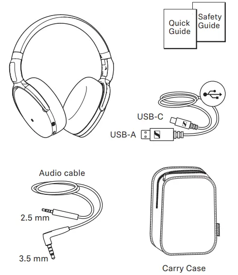 SENNHEISER SEBT4 HD 450SE 4.50BTNC Bluetooth Wireless Headphones with Active Noise Cancellation - SENNHEISER SEBT4 HD 450SE 4.50BTNC Bluetooth Wireless Headphones with Active Noise Cancellation