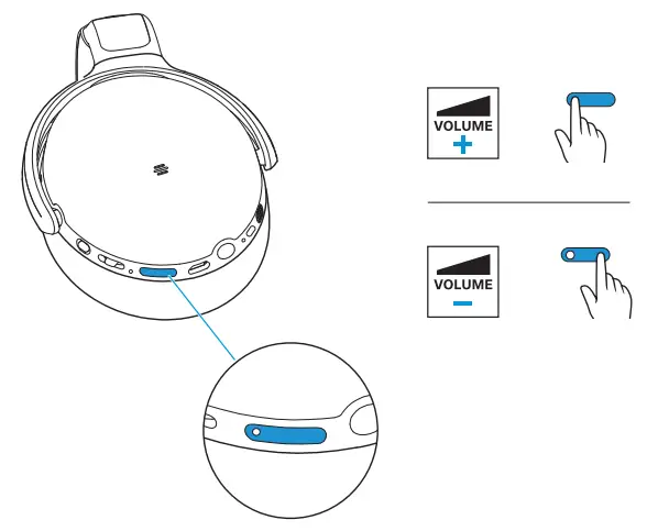 SENNHEISER SEBT4 HD 450SE 4.50BTNC Bluetooth Wireless Headphones with Active Noise Cancellation - VOLUME