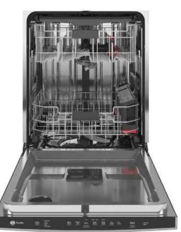GE Appliances 31-4000211 Fingerprint Resistant Top Control with Stainless Steel Interior Dishwasher