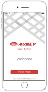Singtel AP2100W Askey S V7 WiFi Mesh -Launch the App