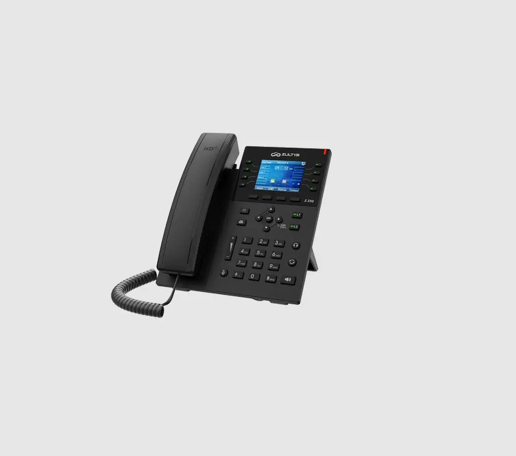 Zultys Z 23g Gigabit Business Ip Phone User Guide Zultys Z 23g Gigabit Business Ip Phone User Guide