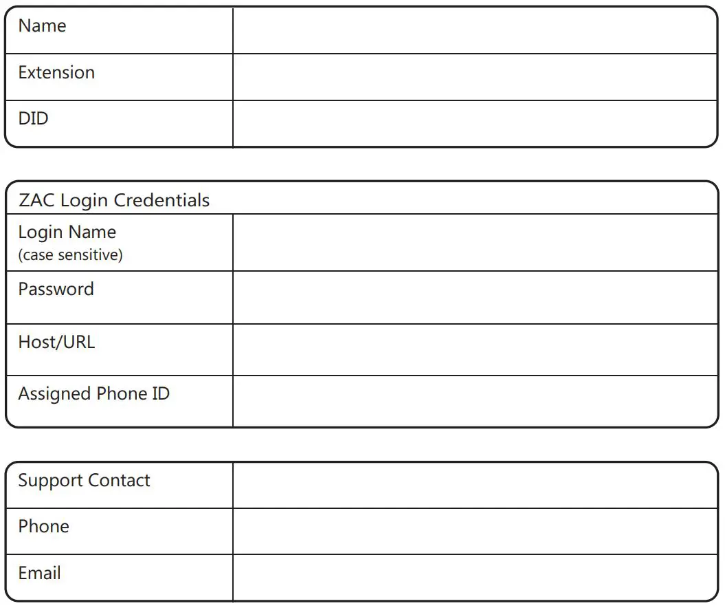 ZULTYS Z 23G Gigabit Business IP Phone User Guide - My Details