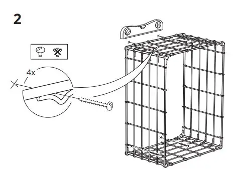 IKEA 404.890.22 GULLHULT Wall Shelf fig3