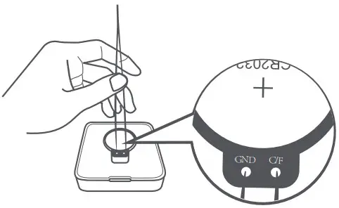 Miaomiaoce Technology MHO C122 Smart Hygrothermograph - temperature unit