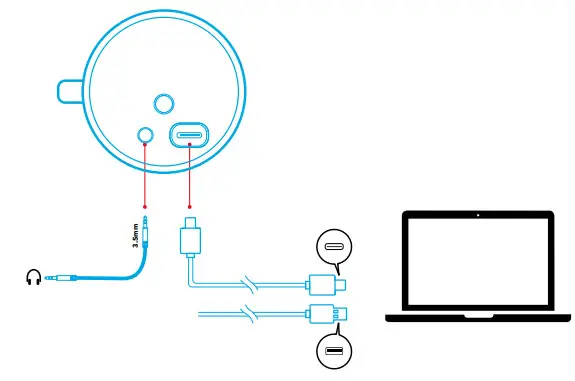 ANKER PowerCast M300 Microphone - Connecting