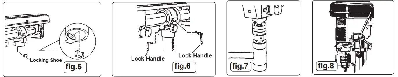 SEALEY GDM790BR Radial Pillar Drills fig4