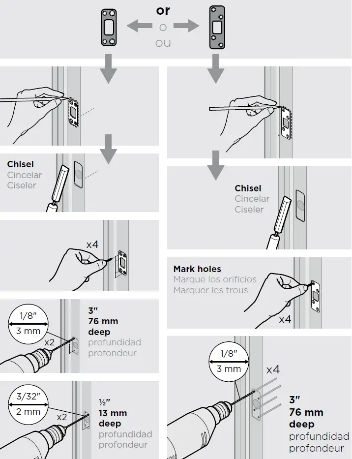 Drilling Instructions (if Required) 13