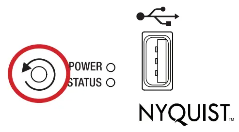 NYQUIST NQ A2060 G2 Audio Power Amplifiers - Using the Reset Button
