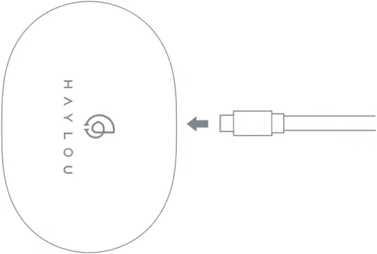 HAYLOU X1 - How to Charge