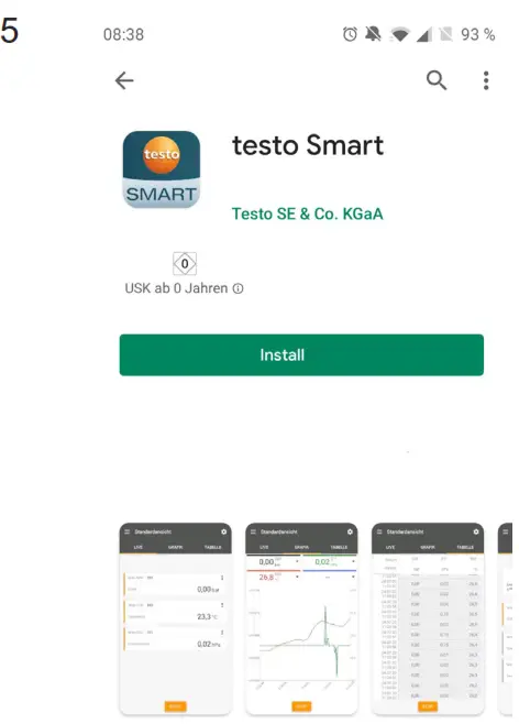 testo 552i Smart Probe for Vacuum Measurment - fi 12