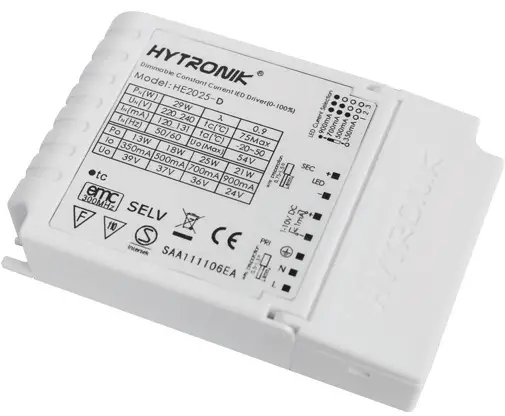 HYTRONIK HED6045-D2 45W Dali LED Driver product