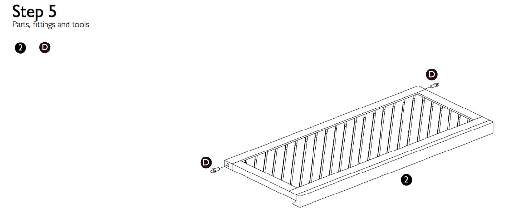 JOHAN Chevron Tall Boy - Step 5