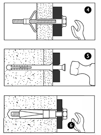 JOHAN Chevron Tall Boy - Types of walls 2