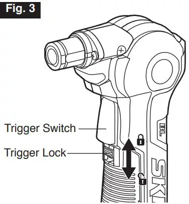 SKIL AH6552A-00 PWRCORE 12 12V BL Auto Hammer Owner's Manual - Fig 3