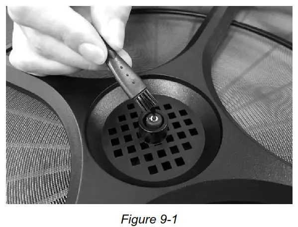 POWERMATIC PM1250 Electrostatic Air Filtration- Figure 9-1
