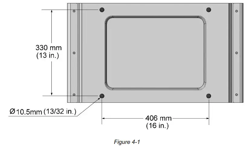 POWERMATIC PM1250 Electrostatic Air Filtration- hole pattern