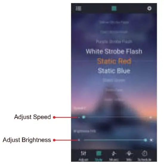 FIG 8 Light Patterns