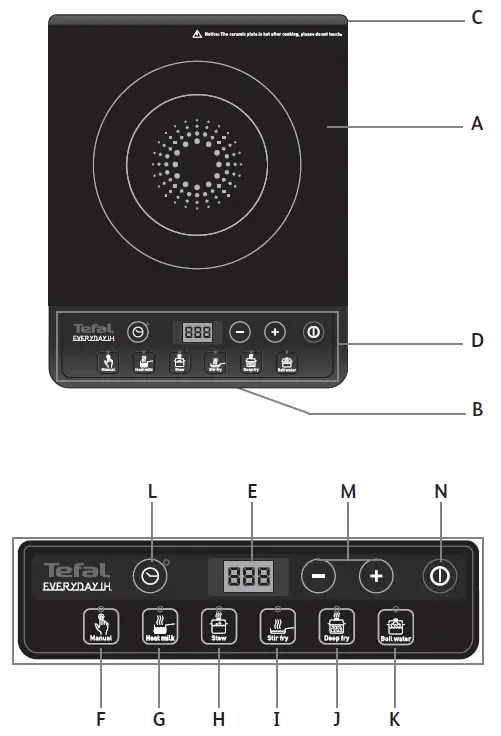 Tefal IH201840 Induction Hob 1
