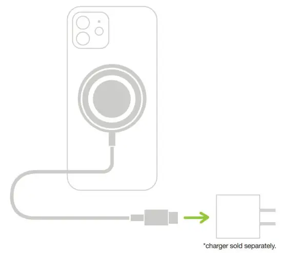 naztech 15438 15W Magnetic Wireless Charger - INSTRUCTIONS