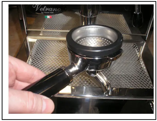 QUICK MILL ALEXIA EVO Automatic Espresso Machine - basket