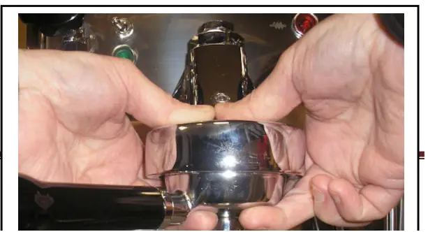 QUICK MILL ALEXIA EVO Automatic Espresso Machine - portafilter