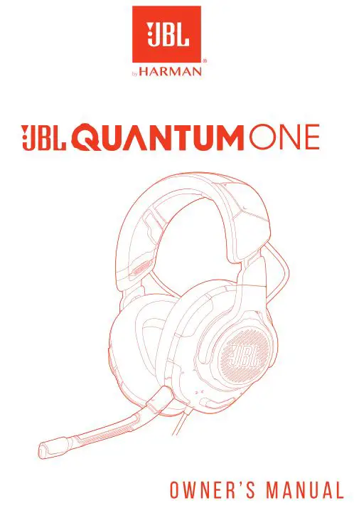 JBL Quantum ONE Manual