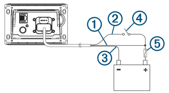 FUSION SRX400 Apollo Marine Zone Stereo - Connecting to Power