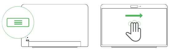 DTEN DBA0027 Personal Collaboration Device for Your Home Office - dashboard