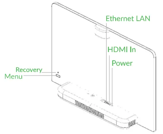 DTEN DBA0027 Personal Collaboration Device for Your Home Office - dayagram
