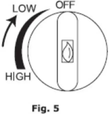 XUNDA PGS-4 Portable Gas Stove Home BBQ Camping Gas Cooker Single Burner Gas Stove - Fig 5