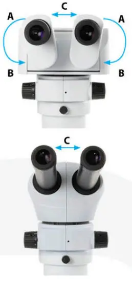euromex 1724 DZ Series Microscope - Adjustment and Operation