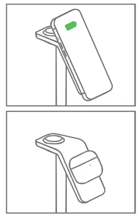 Charging three devices at once