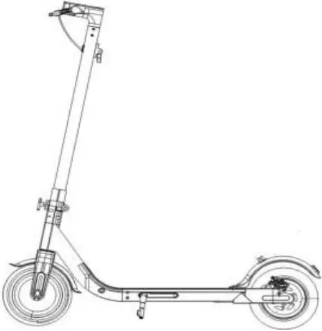 ZEEBULL 34509226 Foldable Electric Scooter