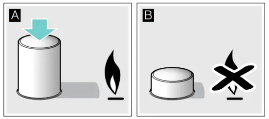 Main switch/Hob lock