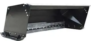 BERLON Low Profile Snow Pusher Skid Steer &amp Tractor - cover