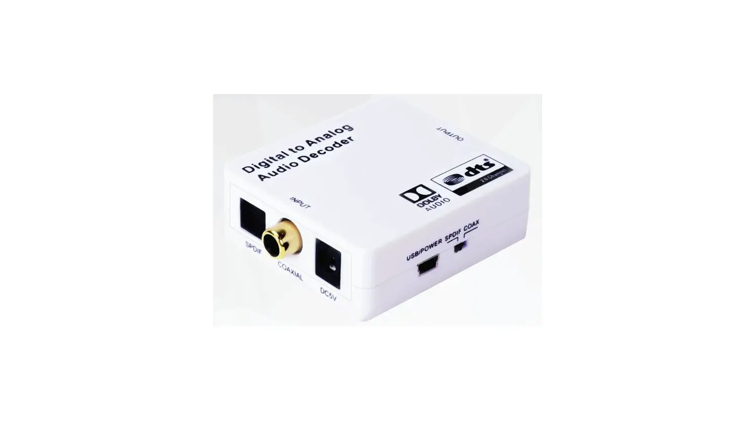 Tech Digital Jtd-820 Digital To Analog Audio Decoder User Manual