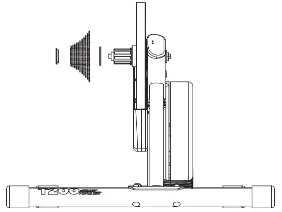 Magene T200 Full Function Smart Trainer - 6