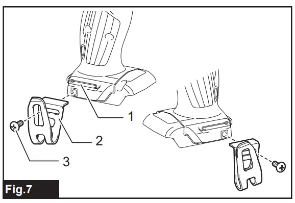 makita TW140D Cordless Impact Wrench fig 7