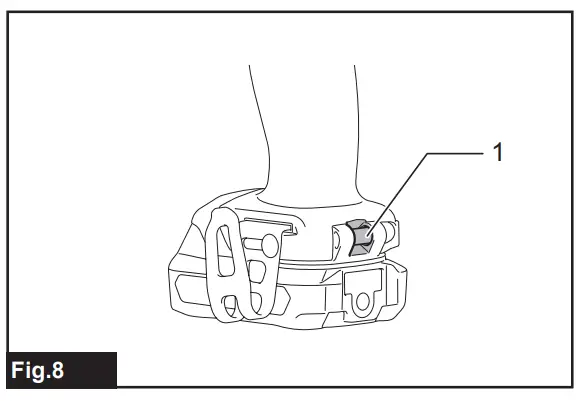 makita TW140D Cordless Impact Wrench fig 8