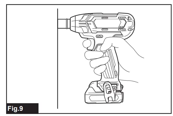 makita TW140D Cordless Impact Wrench fig 9