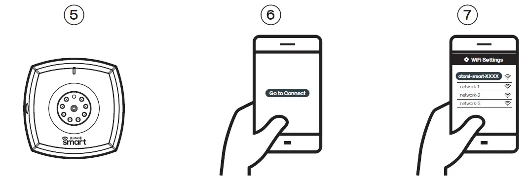 atomi smart AT1348 Smat Wi-Fi Garage Door Opener-fig2