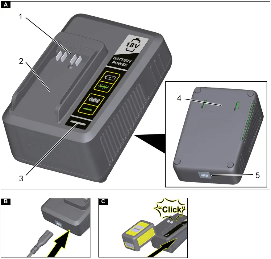 EAC BC18V2 BATTERY SET - 2