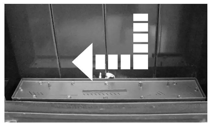 Install the logset burner